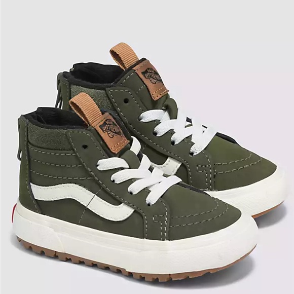 Vans Other - Vans Toddler Sk8-Hi Zip MTE-1 Shoe VANS Off the wall sneakers size 4 toddler